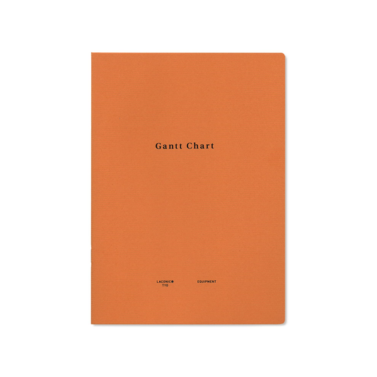 Laconic Style Notebook - Gantt Chart