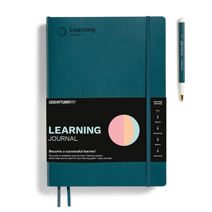 Leuchtturm1917 Learning Journal B5 Composition Hardcover - Pacific Green