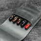 Galen Leather 5 Pen Flap Case - Crazy Horse Smoky