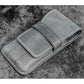 Galen Leather 3 Pen Flap Case - Crazy Horse Smoky