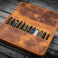 Galen Leather 12 Slot Magnum Opus Pen Case - Crazy Horse Brown (with Removable Pen Tray)