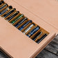 Galen Leather 12 Slot Magnum Opus Pen Case - Undyed (with Removable Pen Tray)