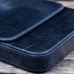 Galen Leather 6 Slot Magnum Opus Pen Case - Crazy Navy Blue (with Removable Tray)