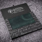 Galen Leather A5 Notebook - Crazy Horse Forest Green (Tomoe River Paper)