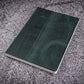 Galen Leather A5 Notebook - Crazy Horse Forest Green (Tomoe River Paper)