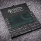 Galen Leather A6 Notebook - Crazy Horse Forest Green (Tomoe River Paper)
