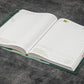 Galen Leather Slim A5 Notebook/Planner Cover - Crazy Horse Forest Green
