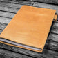 Galen Leather Slim A5 Notebook/Planner Cover - Crazy Horse Honey Ochre