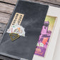 Galen Leather Slim A5 Notebook/Planner Cover - Crazy Horse Smoky