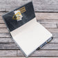 Galen Leather Slim A5 Notebook/Planner Cover - Crazy Horse Smoky