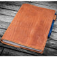 Galen Leather Slim A5 Notebook/Planner Cover - Crazy Horse Tan