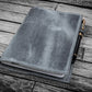 Galen Leather Slim B6 Notebook/Planner Cover - Crazy Horse Smoky
