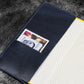 Galen Leather Slim Hobonichi Planner Cover - Crazy Horse Navy Blue