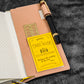 Galen Leather Slim Hobonichi Planner Cover - Undyed