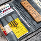 Galen Leather Wallet Insert for Traveler's Notebook Regular Size - Crazy Horse Smoky