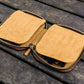 Galen Leather 10 Slot Zippered Pen Case - Crazy Horse Brown