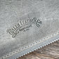 Galen Leather 5 Slot Zippered Pen Case - Crazy Horse Smoky