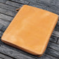 Galen Leather B5 Zippered Notebook Folio - Crazy Horse Honey Ochre