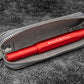 Galen Leather Single Zippered Pen Case for Kaweco Pocket Pen - Crazy Horse Smoky