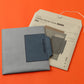 PLOTTER Leather A5 Binder Case - Navy