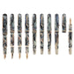 Leonardo Momento Zero Grande 2.0 Piston Fountain Pen - The Power of Flower - Dalia Eveline - Rose Gold Trim (14k Nib) (Limited Edition)