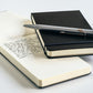 Leuchtturm1917 A6 Pocket Hardcover Squared Notepad - Black