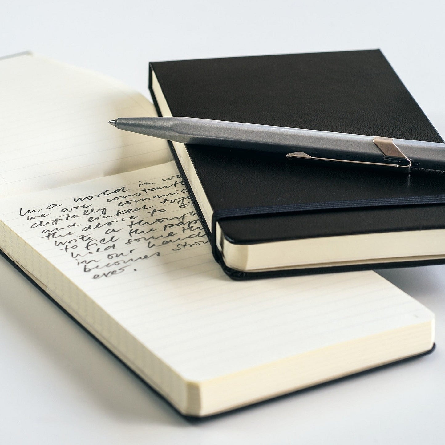 Leuchtturm1917 A6 Pocket Hardcover Squared Notepad - Black