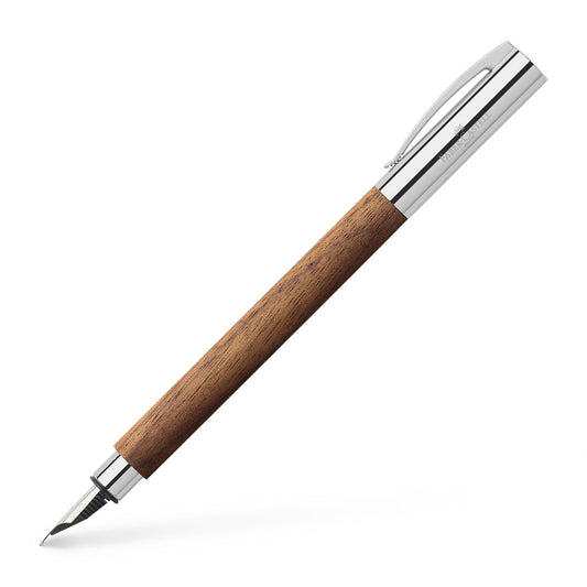 Faber-Castell Ambition Fountain Pen - Walnut