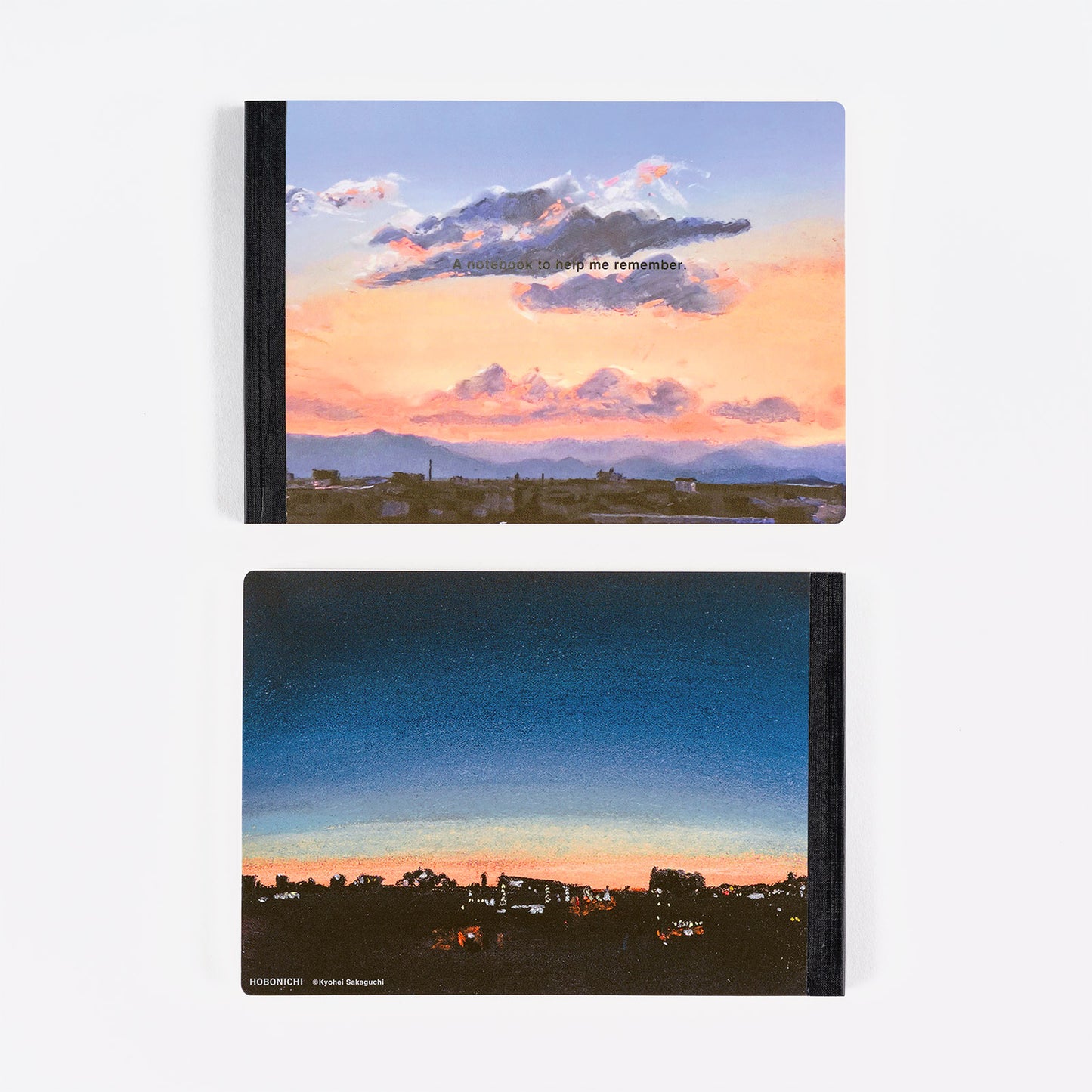 Hobonichi A5 Notebook - Kyohei Sakaguchi: A Notebook to Help Me Remember (Landscape-Oriented)