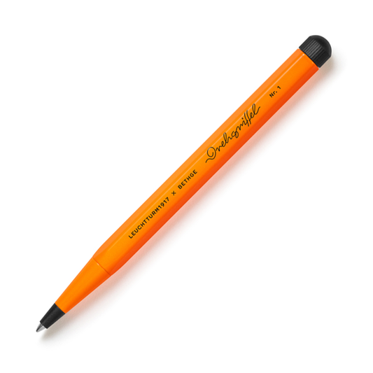 Leuchtturm1917 x Bethge Drehgriffel Nr. 1 Luminous Edition Ballpoint - Orange (Limited Edition)