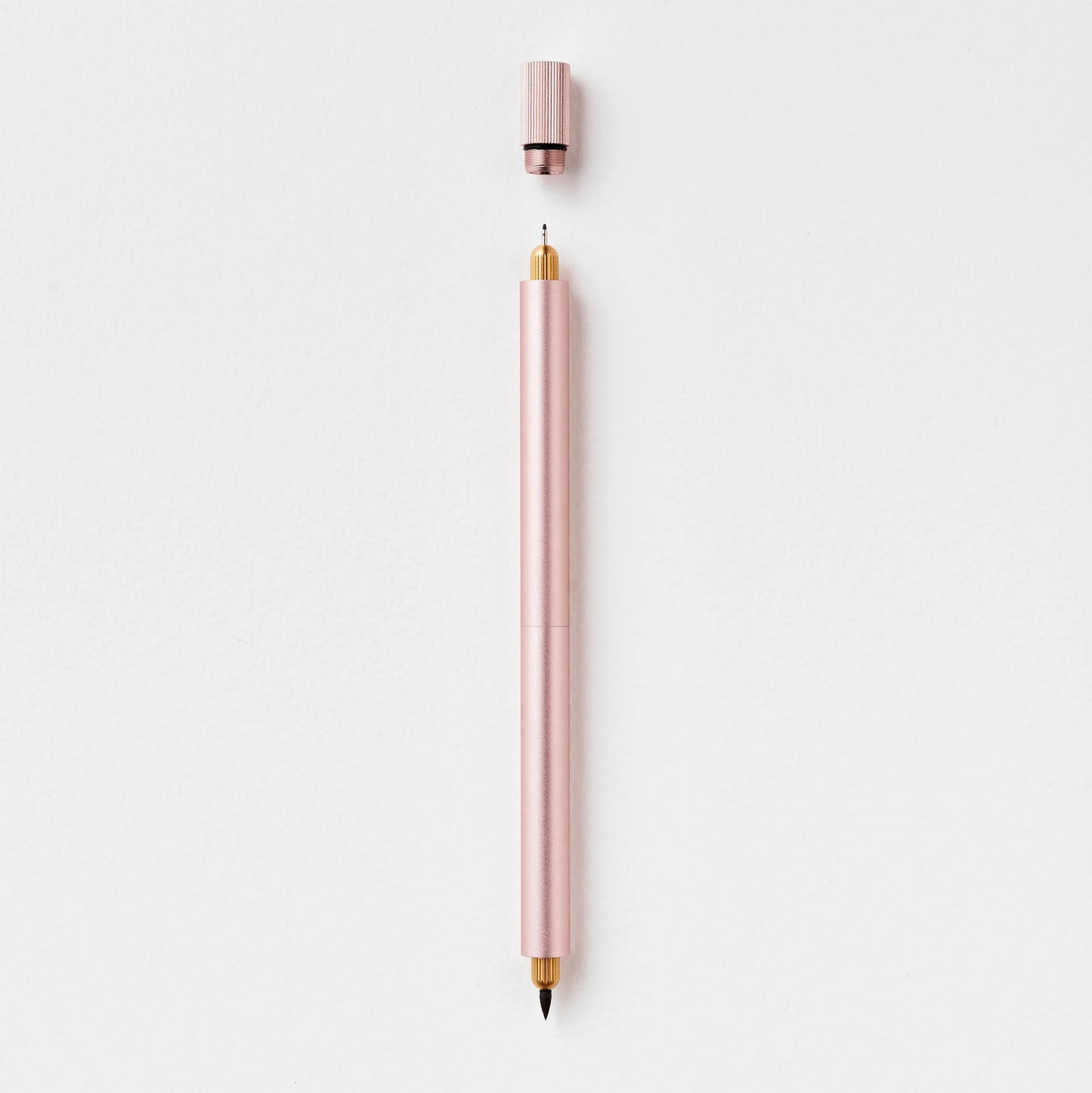 Tom's Studio Lumos Pro The Infinitely Refillable Pen - Rose Gold (Duo Tip)