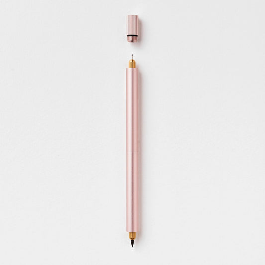 Tom's Studio Lumos Pro The Infinitely Refillable Pen - Rose Gold (Duo Tip)