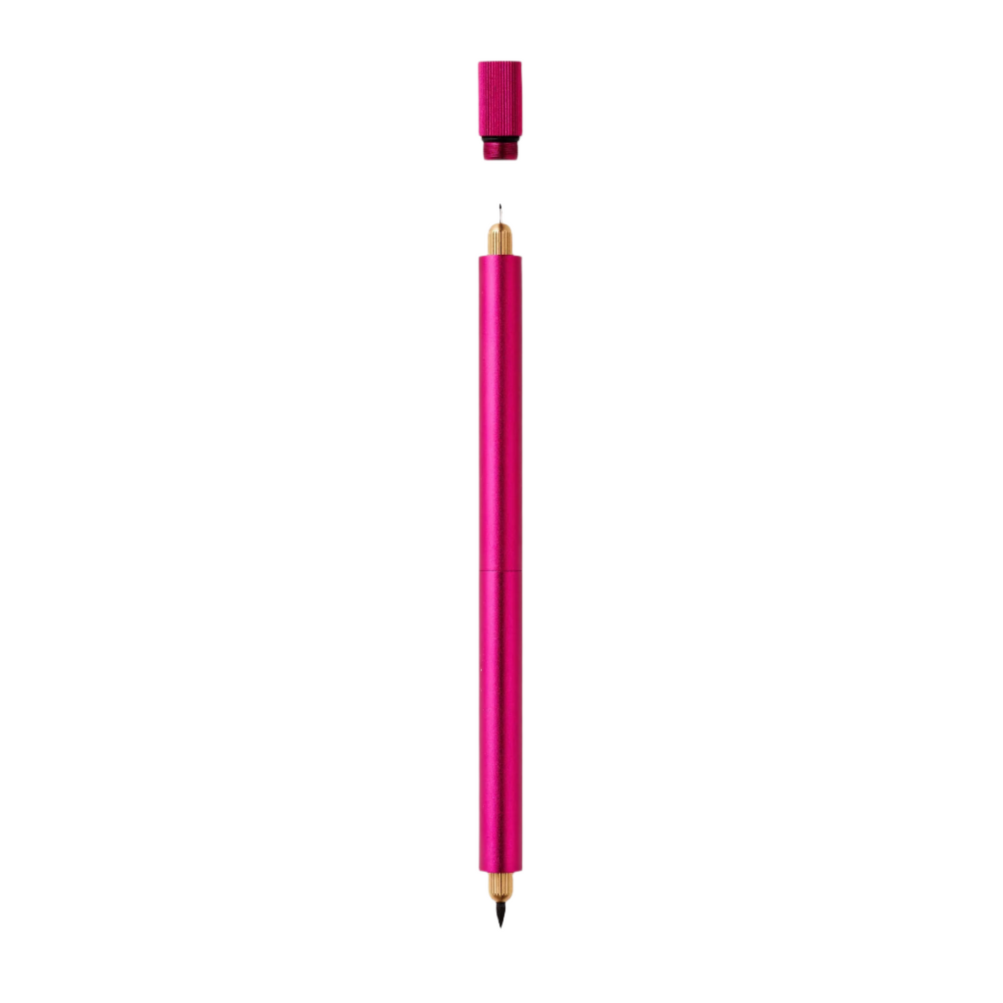 Tom's Studio Lumos Pro The Infinitely Refillable Pen - Raspberry (Duo Tip)