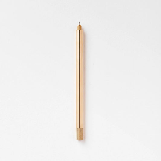 Tom's Studio Lumos Pro The Infinitely Refillable Pen - All Brass (Single Tip)