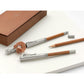 Graf von Faber-Castell Perfect Pencil - Brown and Platinum Plated Trim