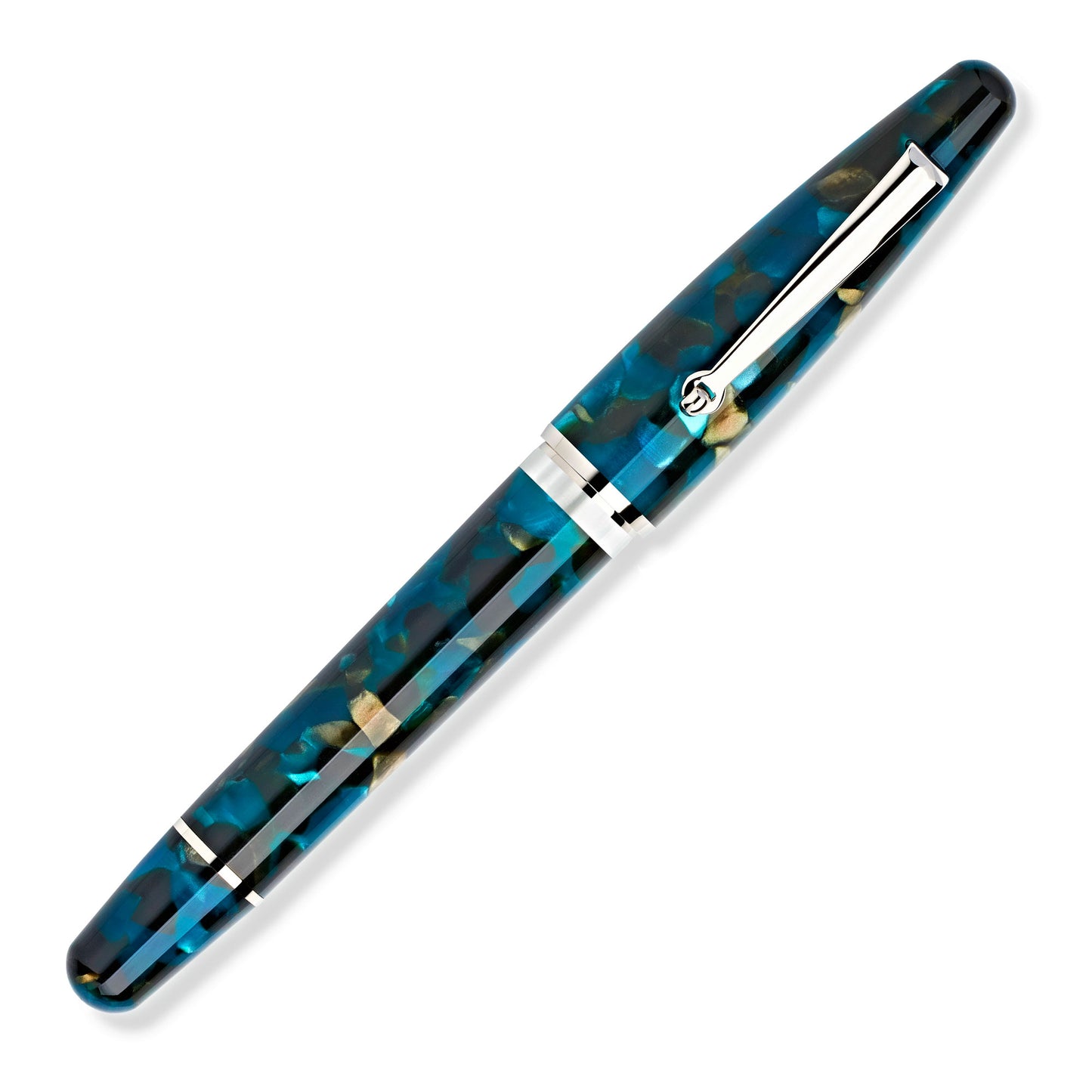Maiora Ultra Ogiva Ti22 Fountain Pen - Teti Blue (Limited Edition)