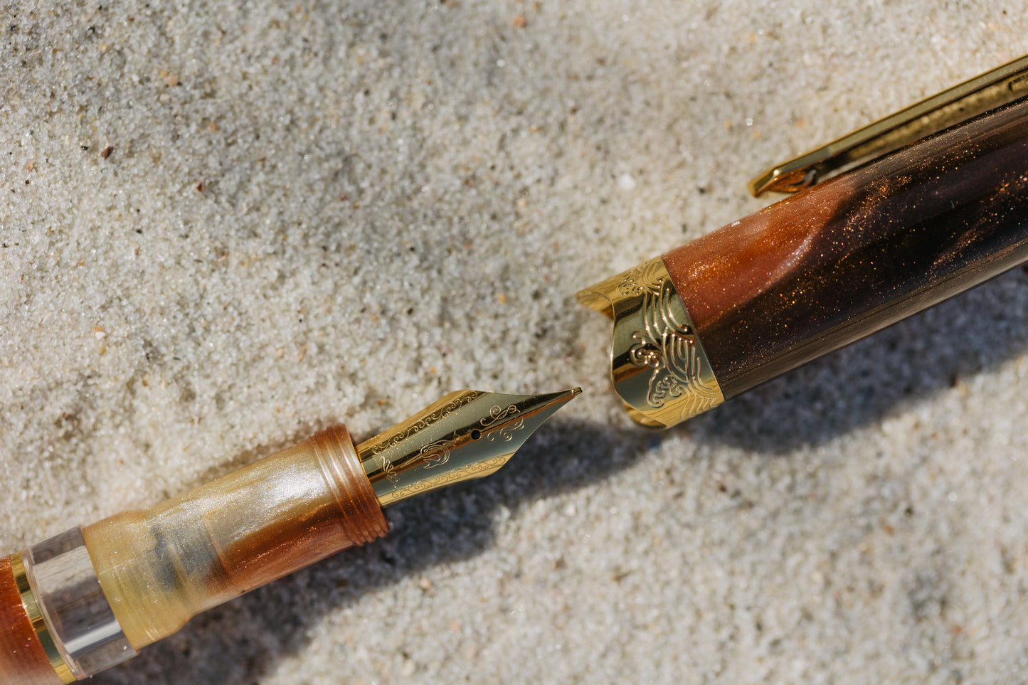 Nahvalur Horizon Fountain Pen - Desert