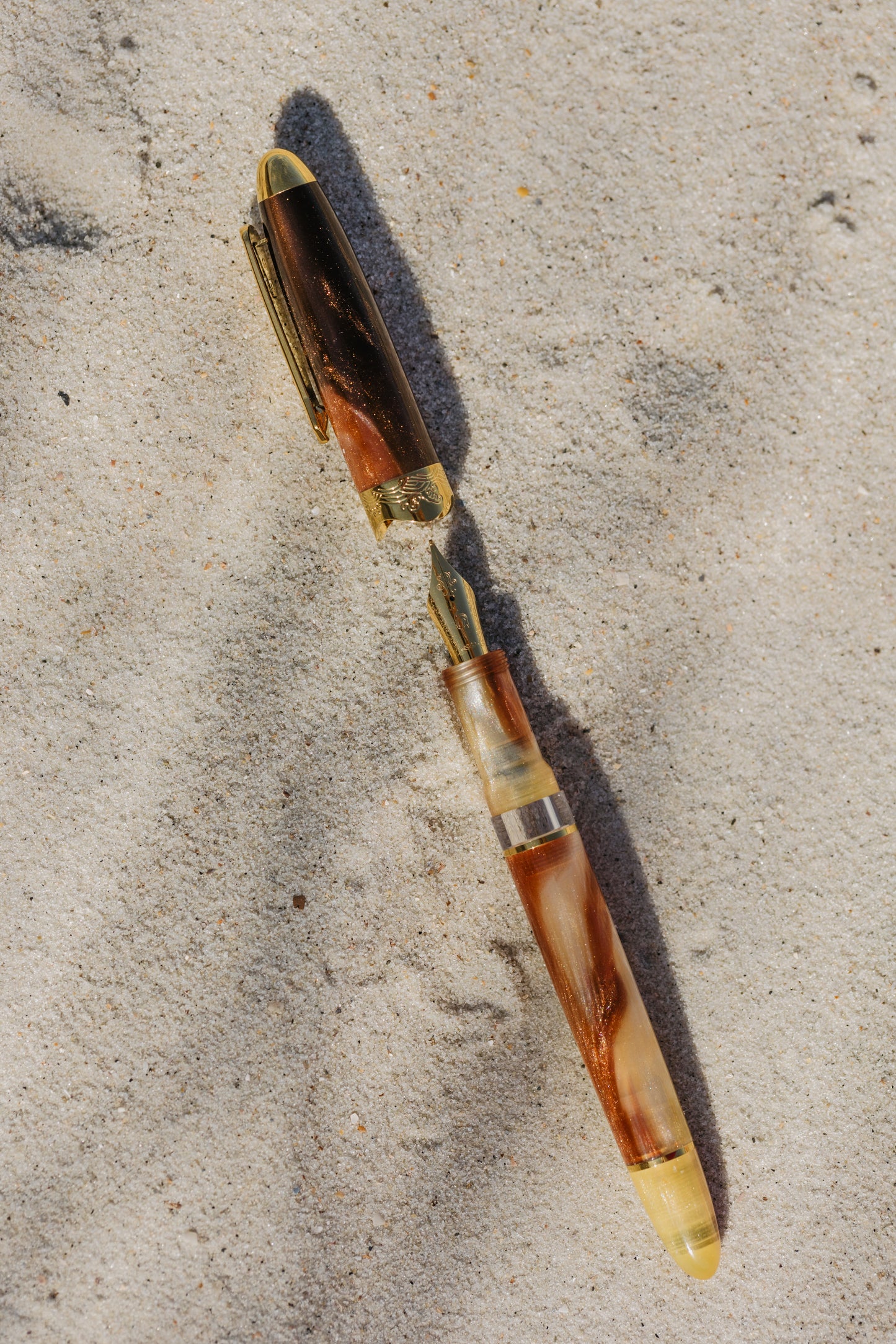 Nahvalur Horizon Fountain Pen - Desert