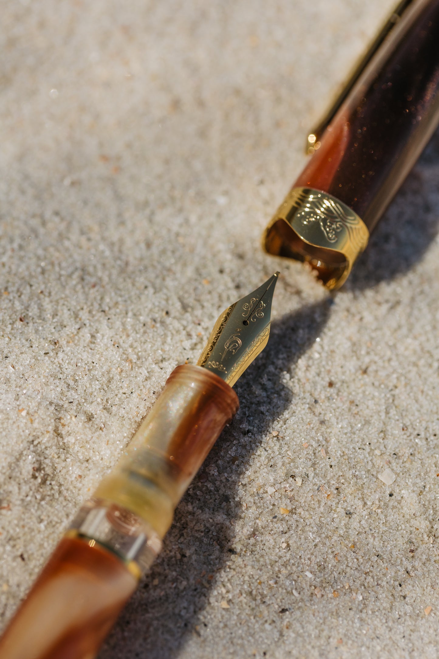 Nahvalur Horizon Fountain Pen - Desert