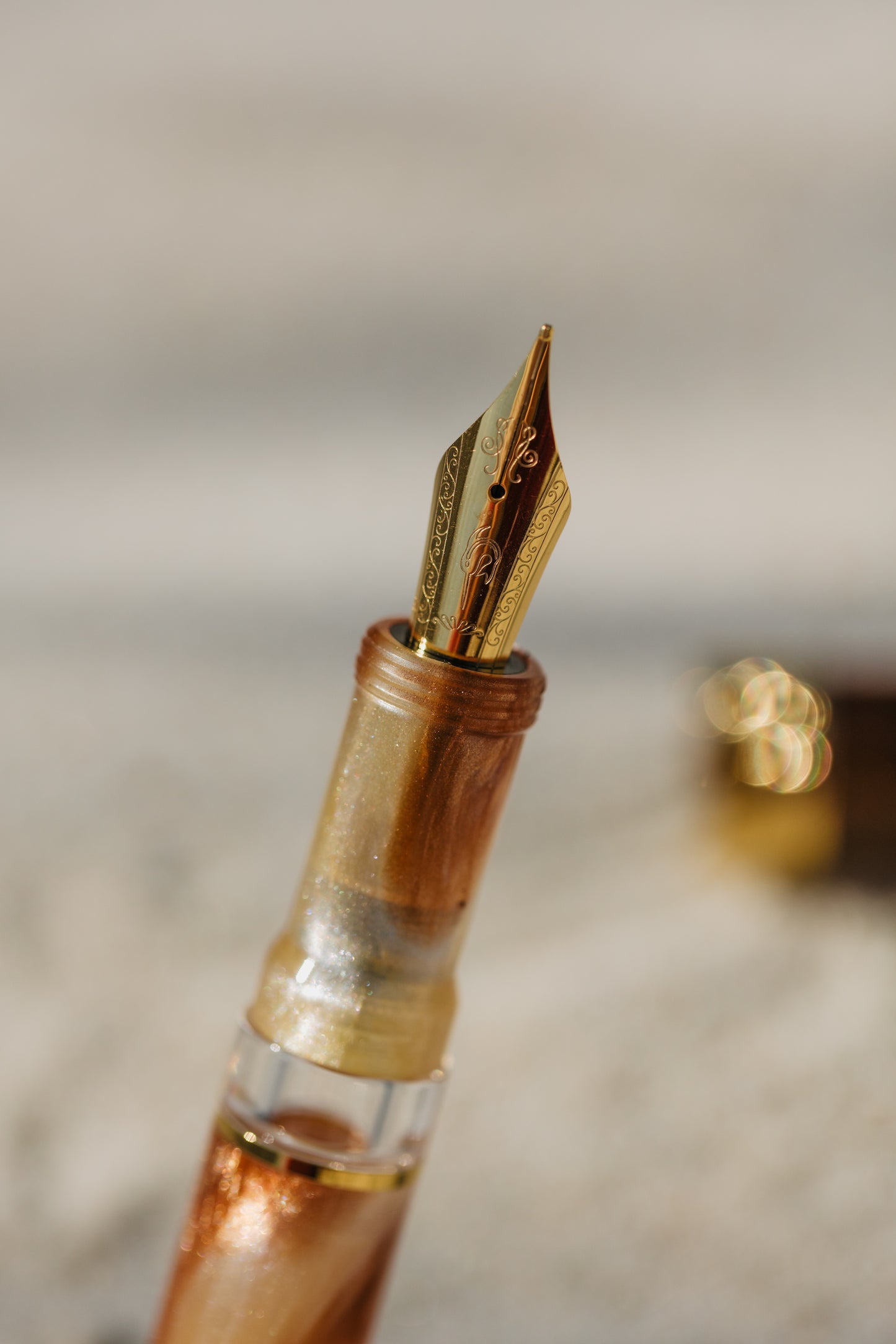 Nahvalur Horizon Fountain Pen - Desert