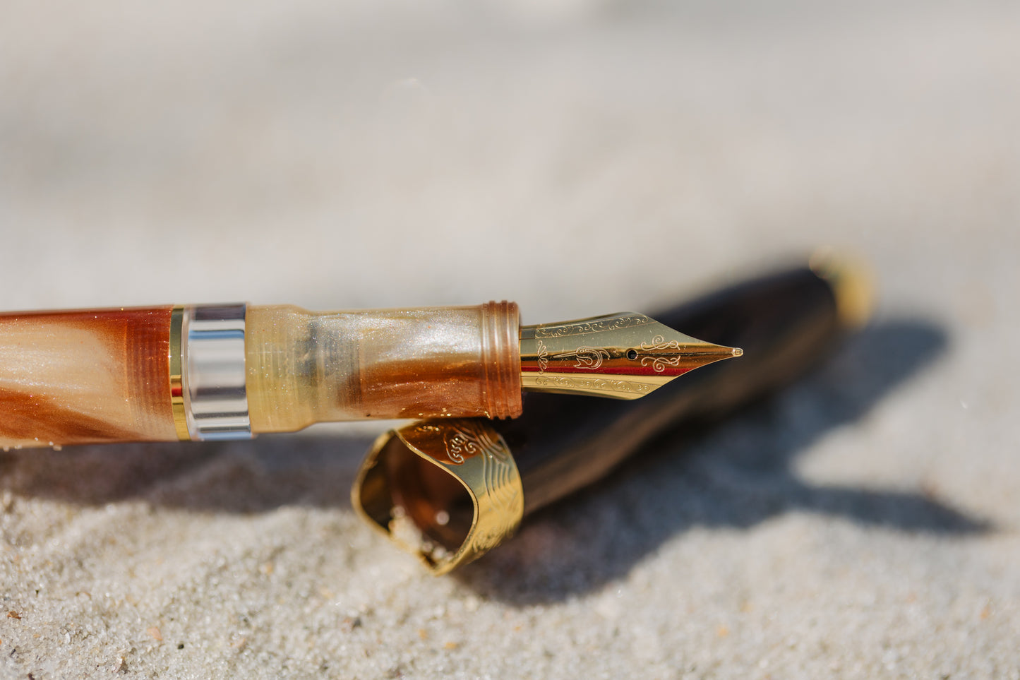 Nahvalur Horizon Fountain Pen - Desert