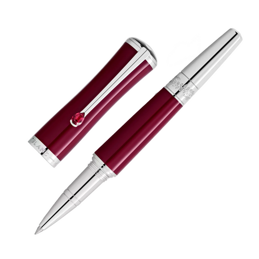 Montblanc Muses Maria Callas Rollerball - Ruby (Special Edition)