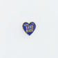 The Superior Labor Heart Logo Pin - Marine Blue