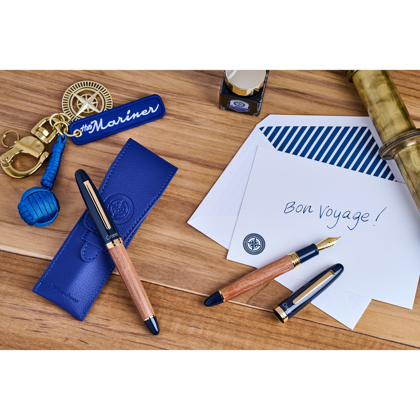 Esterbrook x Crane Estie Fountain Pen - Mariner