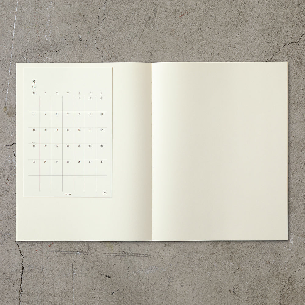 Midori 2026 Diary Sticker - L