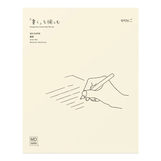 Midori MD Horizontal Letter Pad - Lined