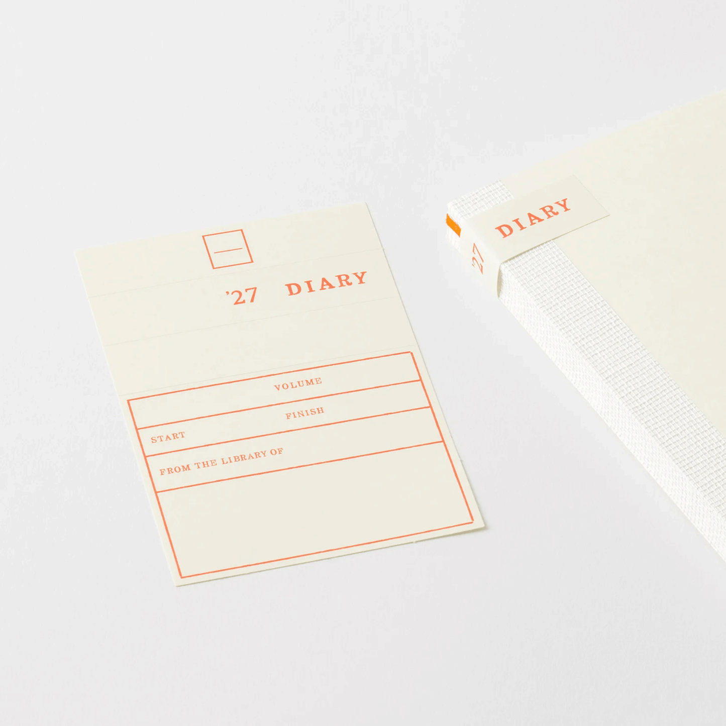 Midori 2027 MD Product Notebook Diary - A7 Size