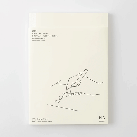Midori 2027 MD Product Notebook Diary - A5 Size