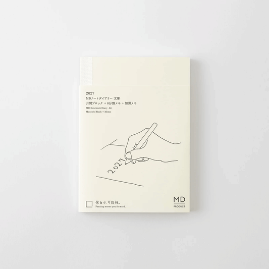 Midori 2027 MD Product Notebook Diary - A6 Size