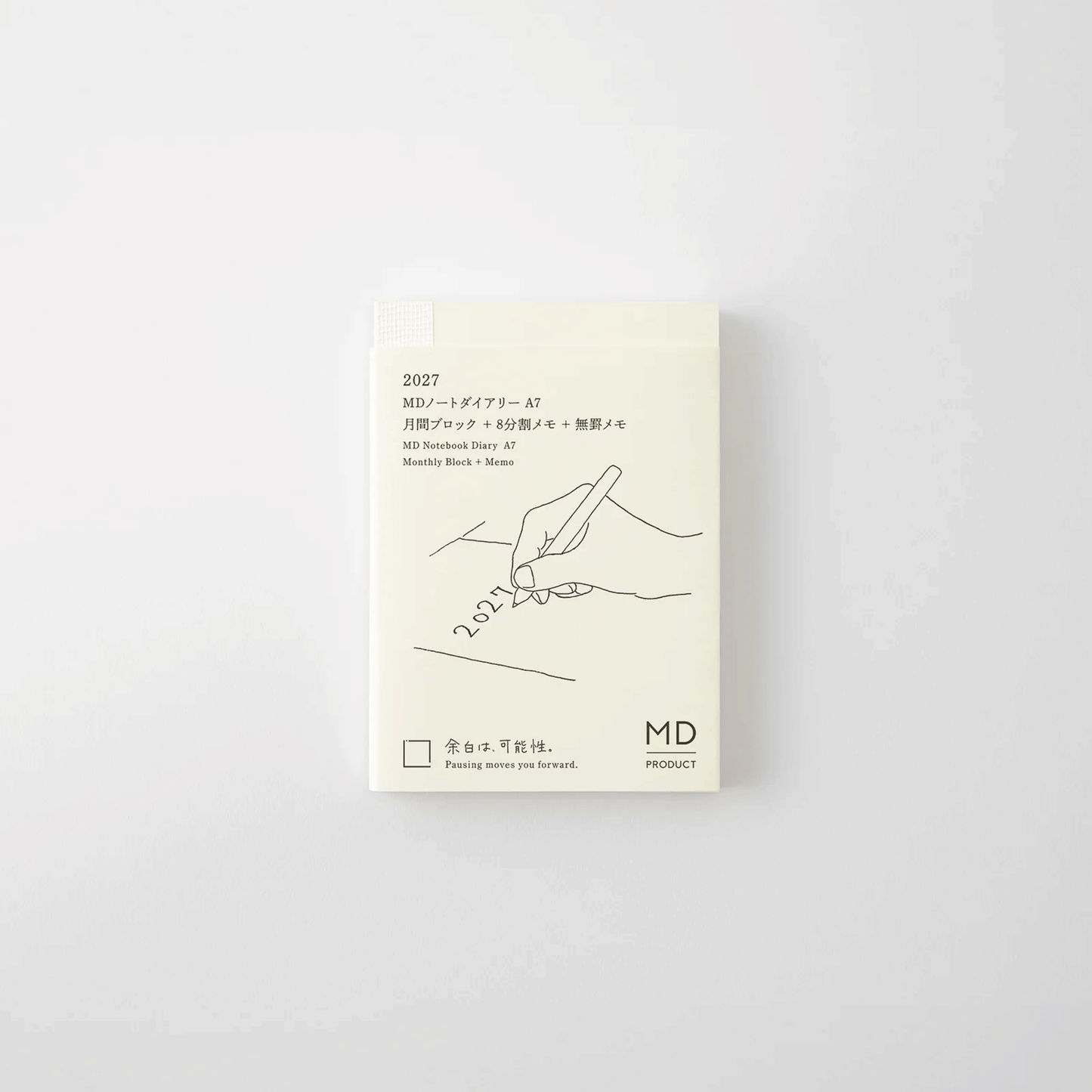 Midori 2027 MD Product Notebook Diary - A7 Size